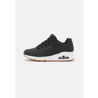 Image de Skechers Wide Fit UNO Baskets basses black, Femme, Taille: 36.5, Black Polyuréthane