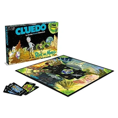 Image de Winning Moves Cluedo Rick and Morty Jeu de société Plateau A partir 17 ans 2 à 6 joueurs Version française