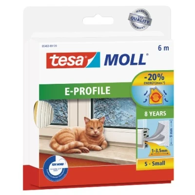 Image de Coupe bise TESA 9 mm x 6 m Blanc