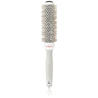 Image de Olivia Garden Ceramic Ion Speed XL 35 mm Cepillo con un Barril extralargo para peinar secciones del pelo más grandes