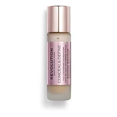 Image de Makeup Revolution, Conceal &amp; define, Fond de Teint, F8, 23ml