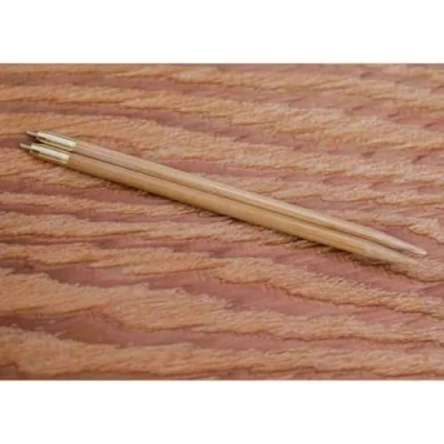 Image de Seeknit Koshitsu Poids Léger et Poli Bambou (10cm, 4.50mm, Taille de vis M2) Pointes d&#039;Aiguille à Tricoter Circulaires Interchangeables 2 Pièces