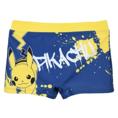 Image de Pokémon, Boxer Maillot de Bain, Garçon (Jaune,6 Ans)