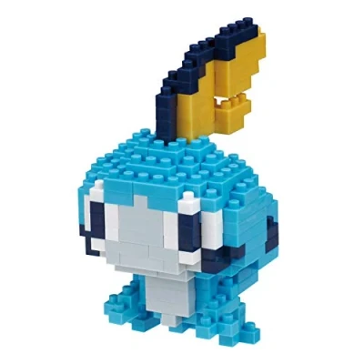 Image de nanoblock NBPM 061 Pokemon Sobble Larméléon Memmeon Building Toy, Multicolored