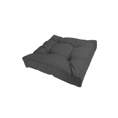 Image de POKAR Coussins d&#039;assise Coussin Extrieur Jardin Assise Chaise Galette de pour Extrieur, Jardin, Balcon 70x70x10 cm, Anthracite