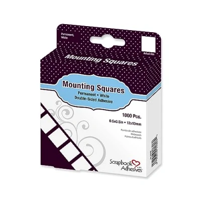 Image de Mounting Squares Permanent Adhesive