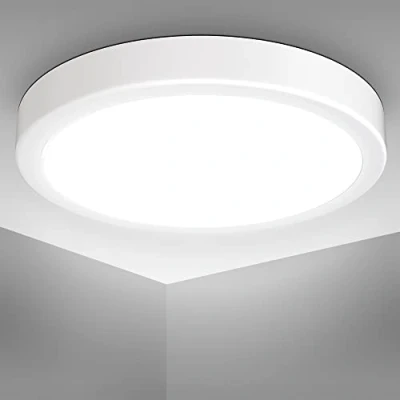 Image de B.K.Licht I Plafonnier LED 18 W 4.000K 28 cm de diamètre 2.000 lumen lumière blanche neutre blanc