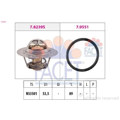 Image de Thermostat d&#039;eau FACET 7.8239