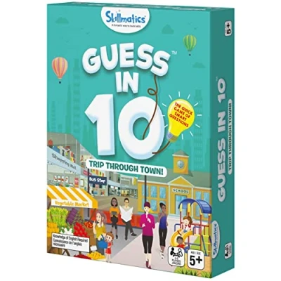 Image de Spin Master Games Skillmatics Guess in 10 Jeu de société éducatif pour familles et Enfants à partir 5 Ans