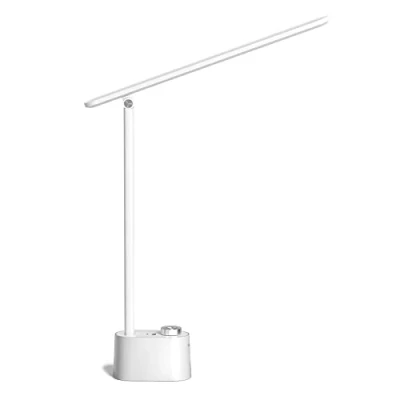 Image de Honeywell lampe de bureau avec port chargement USB chevet à intensité variable pour la maison, le bureau, petite table portable pliable adultes, lecture, travail, HWT H01