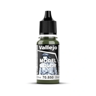 Image de Vallejo Peinture acrylique pour modélisme 17 ml Medium Olive