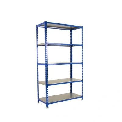 Image de SimonRack Étagère Rangement et 5 Niveaux, 180 kg Capacité de Charge Point Flexion, 1800x900x300 mm, Lourde, Garage, Bleu/Galvanisé Simonclick
