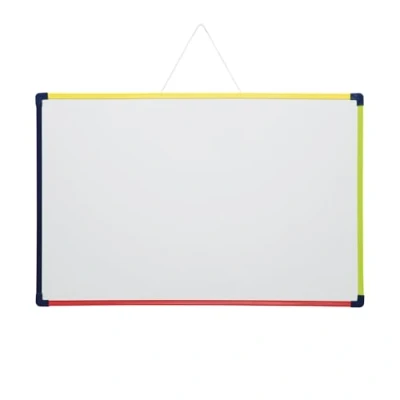 Image de MAUL Tableau blanc MAULfun 38,5x58,5cm magnétique à accrocher pour le bureau et home office portable écrire, peindre, dessiner Inscriptible des deux côtés Multicolore