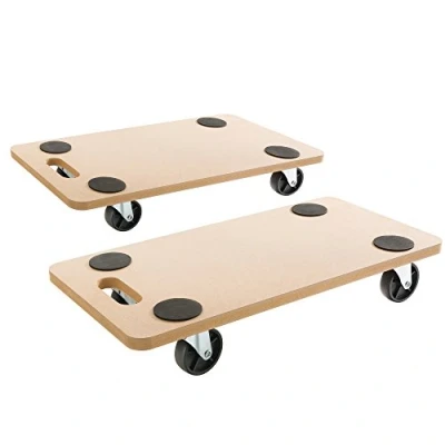 Image de Arebos 2x Chariots roulant Chariot pour meubles Plate forme mobile de transport 200kg