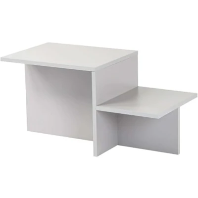 Image de Hanah Home Table Basse, mélamine, Gris, Taille Unique