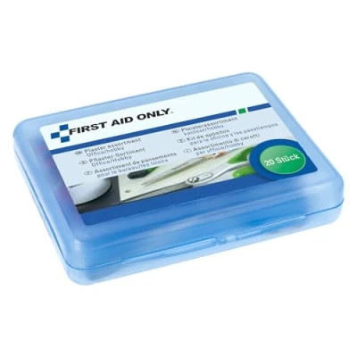 Image de First Aid Only plaster set « office/hobby » (20 pièces) 20 plâtres de tailles et formes différentes dans une boîte plâtre refermable P 10025