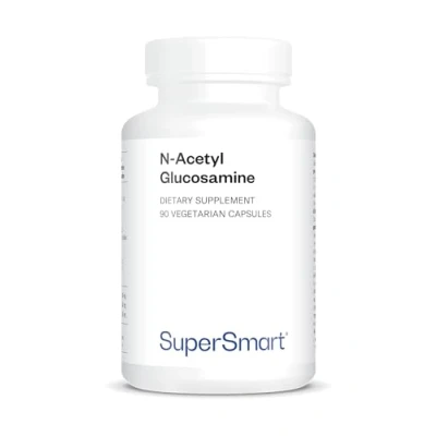 Image de NAG (N Acetyl Glucosamine) Contribue à une Mobilité, Flexibilité et un Confort Articulaire Optimal Soin des Articulation, Os, Muscles Sans OGM Supersmart