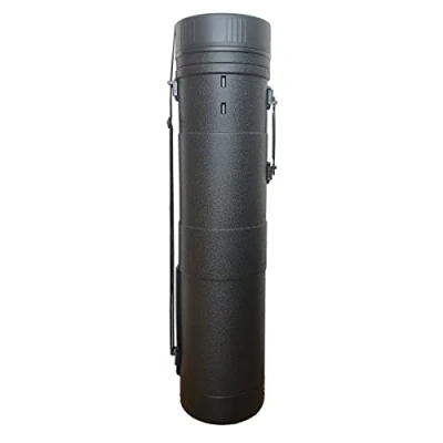 Image de ARK Tube télescopique extra large et robuste avec poignée de transport extensible Noir 18,5 x 81 cm 128