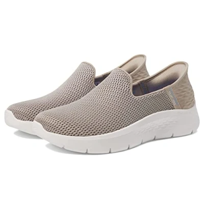 Image de Skechers Femme Women&#039;s Hands Free Slip ins Go Walk Flex Relish Basket, Bleu Taupe, 41 EU Large