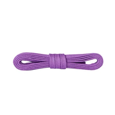 Image de Kaps Lacets Colorés pour Chaussures, Plats et Cirés, 100% Coton de Qualité, 5 mm Large, Fabriqués en Europe (120 cm 47 pouce 6 8 paires d&#039;œillets / 92 Violet)
