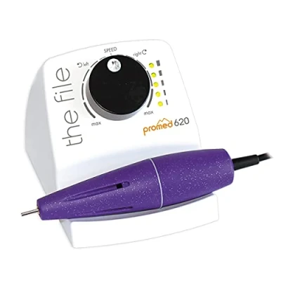 Image de Lime À Ongles Électrique Promed The File 620, Ponceuse Pour Art, Stylisme Ongulaire, Manucure, Retrait De La Corne, 20 000 Tours/Min