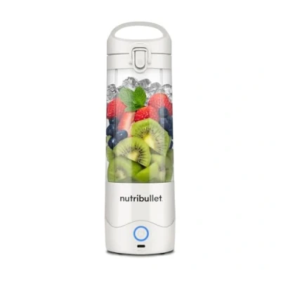 Image de NutriBullet Portable NBP003W Bol mixeur blender 475 ml sans fil blanc