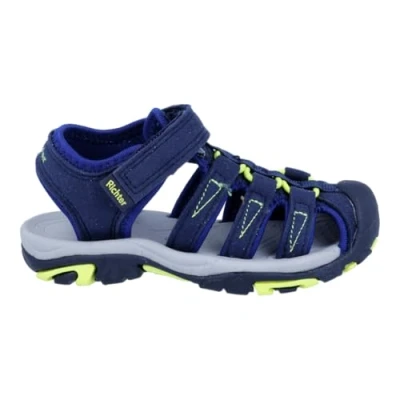 Image de Richter Kinderschuhe Boulder Sandale, Bleu Marine Apple, 28 EU