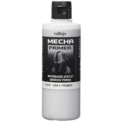 Image de Vallejo 200 ml &quot;AV Mecha Color&quot; Acrylique Aérographe Couleur Gris Primer