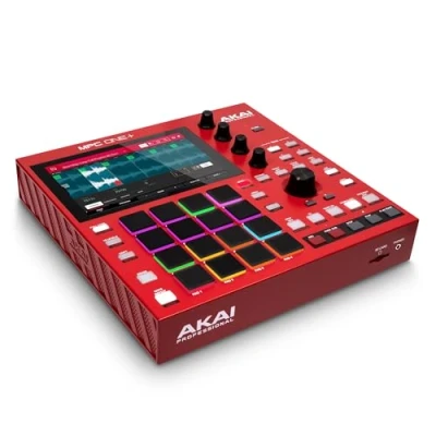 Image de AKAI Professional MPC One+ Drum machine, beat maker et contrôleur MIDI autonome avec Wi Fi, bluetooth, pads de batterie, plug ins synthés écran tactile