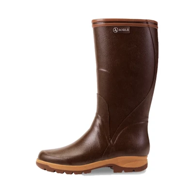 Image de Aigle Tancar PRO Bottes en caoutchouc, Femme, Taille: 44, Brown Caoutchouc naturel