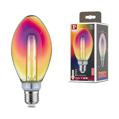 Image de Paulmann 28772 Lampe LED Fantastic Colors B75 Ampoule 5 watts gradable Dichroïque Lumière efficace Blanc chaud 2700 K E27