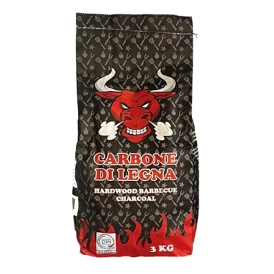 Image de TORO charbon de bois pour barbecue, composé très durs d&#039;Afrique du Sud et la Namibie, barbecue idéal tout type cuisson, 3 kg