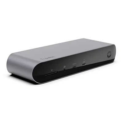 Image de Belkin Station d’Accueil , Affichage Simple 8K à 60 Hz, Compatible Double 4K, 2 Ports Thunderbolt 4 Dock Pro, HDMI, PD 90 W, entrée/Sortie Audio, MacBook XPS, etc.