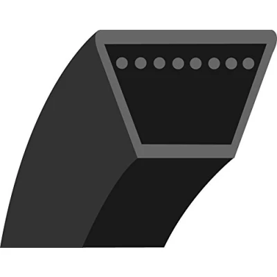 Image de Courroie lisse trapézoïdale qualité d&#039;origine JOHN DEERE, adaptable pour LT150, LT160, LT170, LT180 &amp; LT190 (section: 1/2&quot;, L: 92,5&quot;