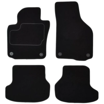 Image de MAMMOOTH A041 VW195 PRM 01 Ensemble de tapis sol Textile avant et arrière 4 noir