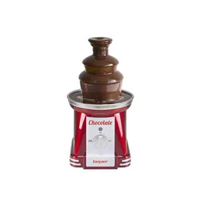 Image de BEPER P101CUD200 Fontaine Chocolat en cascade à 3 niveaux Appareil Fondue 750 ml XXL