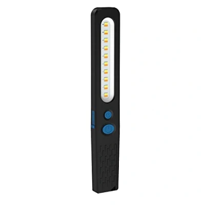 Image de ANSMANN Lampe d&#039;atelier rechargeable WL390R (1 pce) LED d&#039;une puissance d&#039;éclairage de 385 lumens pour une portée 36 m max. d&#039;inspection magnétique le garage ou l&#039;atelier