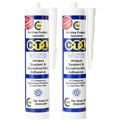 Image de 2 CT1 Mastic standard tout usage en silicone extra fort 290 ml
