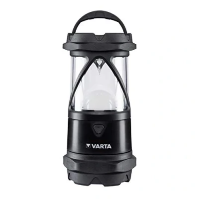 Image de VARTA Lampe de Camping LED incl. 6x piles AA, Indestructible L30 Pro, torche, lumière avec quatre modes d&#039;éclairage mode nuit, protégée l&#039;eau et la poussière, pour pêche, l&#039;extérieur