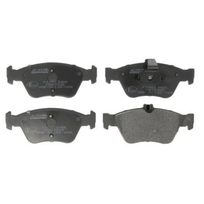 Image de ABE C1M013ABE Jeu de plaquettes frein Essieu avant contact signal d&#039;usure exclu MERCEDES BENZ: Classe E Berline, CLK Coupe, C Berline