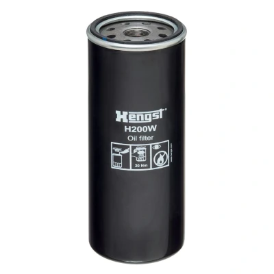 Image de HENGST FILTER H200W Filtre à huile 1 1/8 16 U vissé