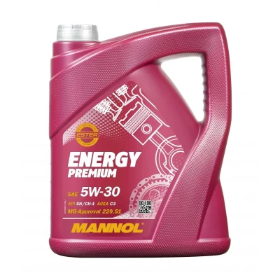Image de Mannol Energy Premium 5W 30 5I Huile moteur MN7908 5 VOLKSWAGEN: Golf 5, Caddy 2, Polo III 3/5 portes, RENAULT: Modus / Grand Modus, CLIO 4 Kasten