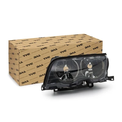 Image de TYC 20 0012 01 2 Phares gauche H7/H7 pour circulation à droite sans porte lampe, avec moteur électrique BMW: 3 Berline, Touring