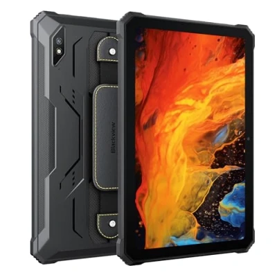 Image de Blackview Active 8 Pro Tablette Etanche Antichoc Android 13 256 Go ROM / RAM Batterie Longue Durée 22 000 mAh Orange