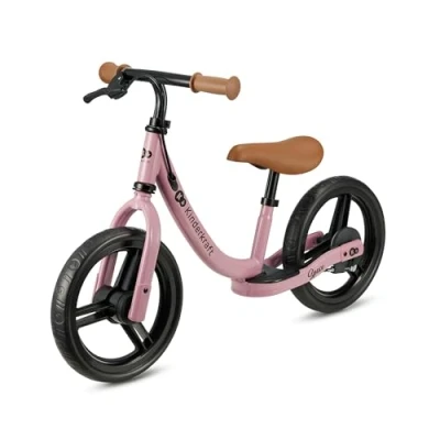 Image de KINDERKRAFT Space 2 Vélo sans Pédales, Bébé, Évolutif, Draisienne en Métal, Deux Roues, Siège Réglable, Poids léger, 3,6kg, 80 cm et Jusqu’à 35 kg, Rosa