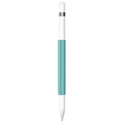 Image de FRTMA Manchon Magnetic pour Crayon d&#039;Apple, Support de poignée Souple en Silicone d&#039;Apple iPad Pro, Glace Bleu Mer (Crayon Non Compris)