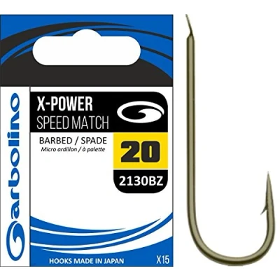 Image de Garbolino X Power Speed Match A Palette Et Micro Ardillon (15 pcs) Taille : 20