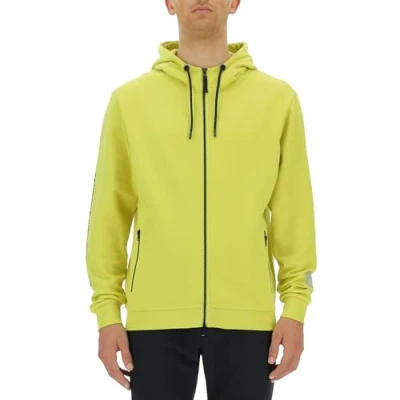 Image de JEEP O102931 I002 XP Sweatshirt À Capuche Homme ZIPPÉE Poches Zippées Impression sur Manche Xtreme Performance JX23A Celery M