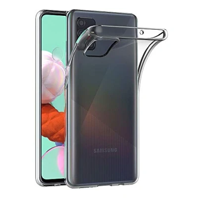 Image de AICEK Coque Compatible Samsung Galaxy A51, Transparente Silicone pour A51 Housse Etui Case (6,5 Pouces)