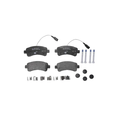 Image de HELLA 8DB 355 024 871 Jeu de plaquettes frein contact signal d&#039;usure inclus avec vis d&#039;étrier accessoires FIAT: Ducato III Van